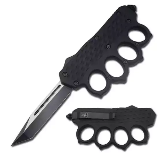 Black Trench OTF Knife