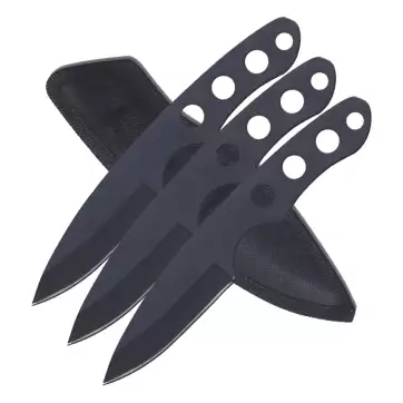 Durable knife set with nylon sheath