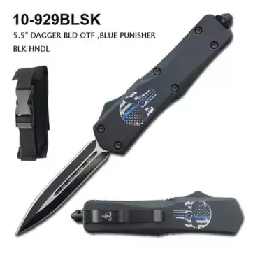 Punisher Police OTF Knife