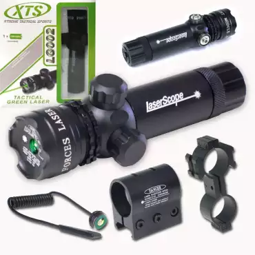 High-visibility outdoor laser