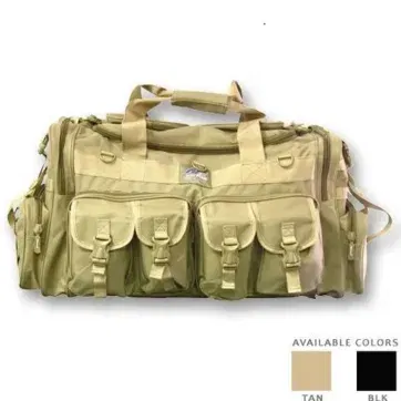 Customizable tactical bag with MOLLE pockets